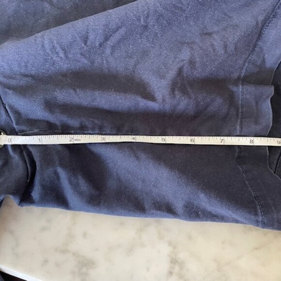 CROWN & IVY Classic Twill Navy 8.5" Chino Shorts 10 - Picture 14 of 14